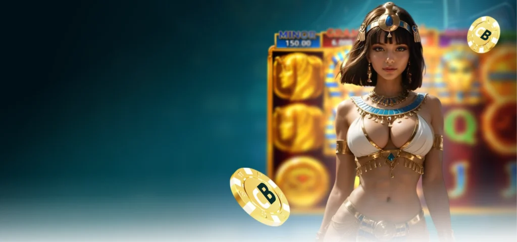 Slot com símbolos dourados e moedas da CaptainsBet